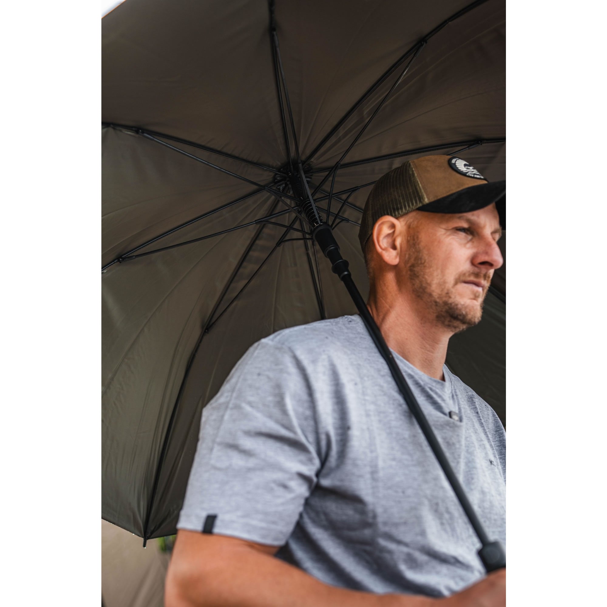 Umbrela KORDA Compac Umbrella Dark Kamo