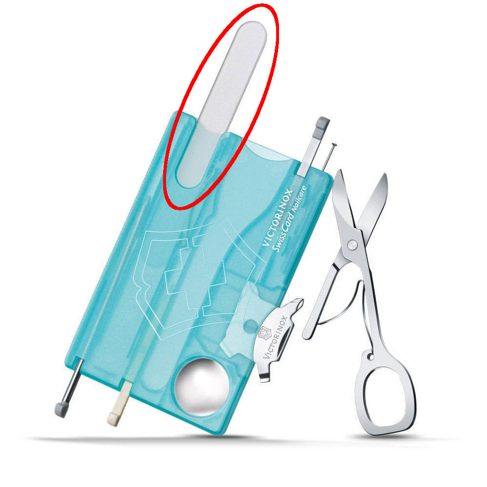 Unealta Unghii Sticla Victorinox Pentru SwissCard Nailcare, 7.8cm/9.5mm
