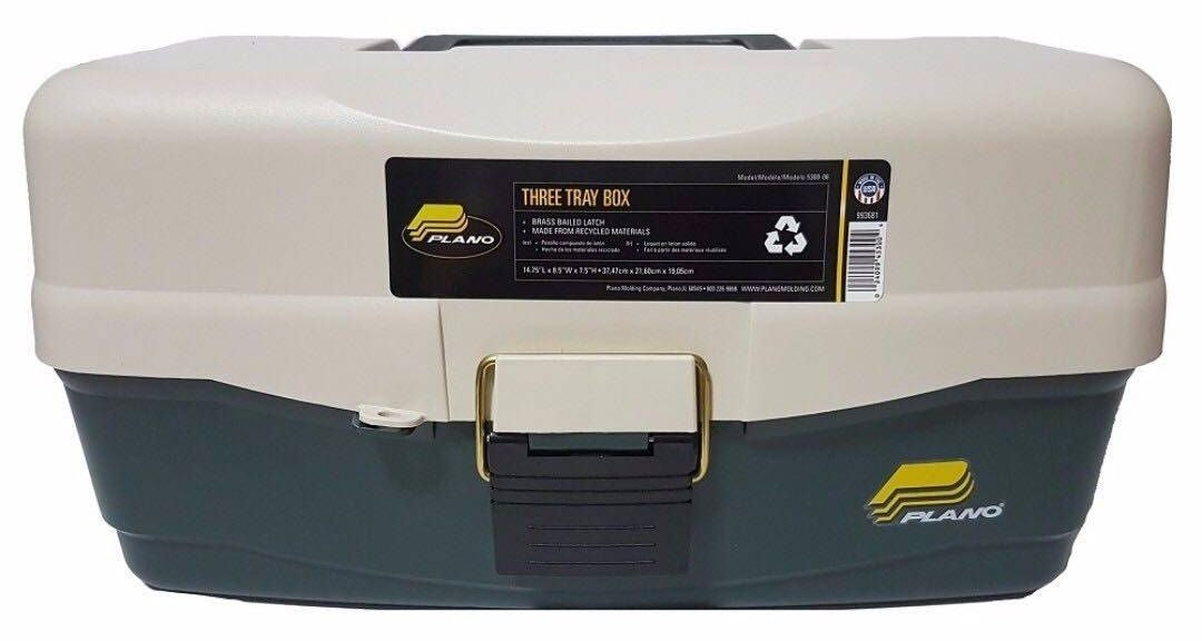 VALIGETA PLANO 530006 THREE TRAY BOX 14.75X8.5X7.5CM