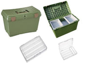 VALIGETA SCAUN PANARO CU 4 CUTII  51,5X28,7X33,8CM