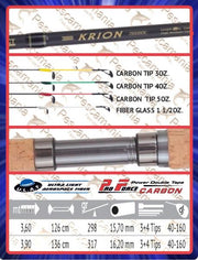 VARF LANSETA COLMIC KRION FEEDER CARBON 5oz ROSU