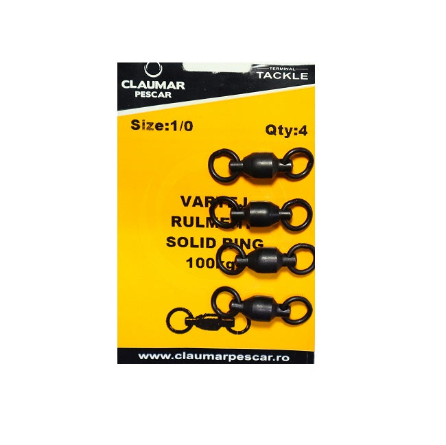 VARTEJ Claumar CU RULMENT SOLID RING NR.1/0, 100kg, 4buc/pac
