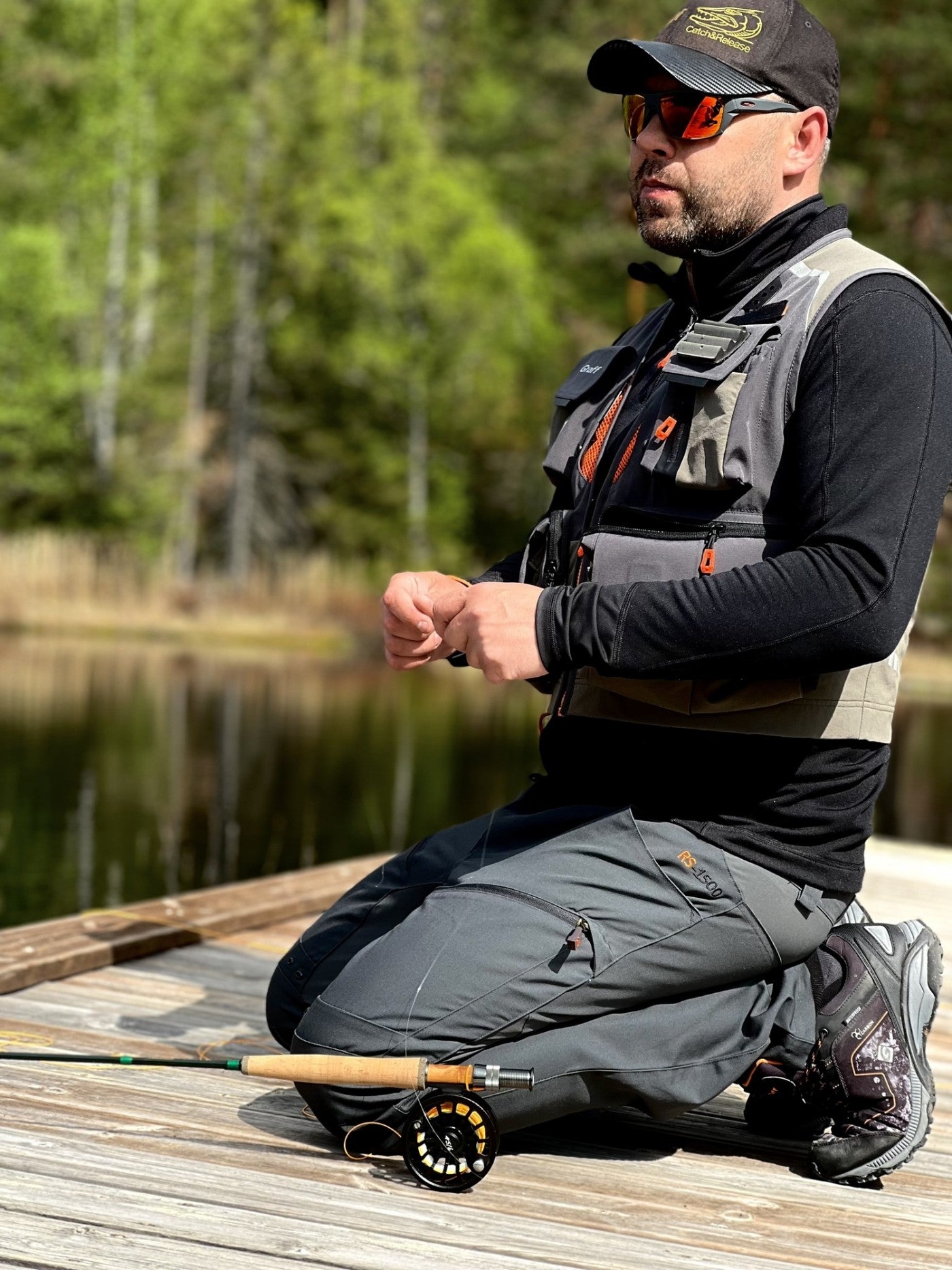 VESTA GRAFF FISHING VEST 329-B