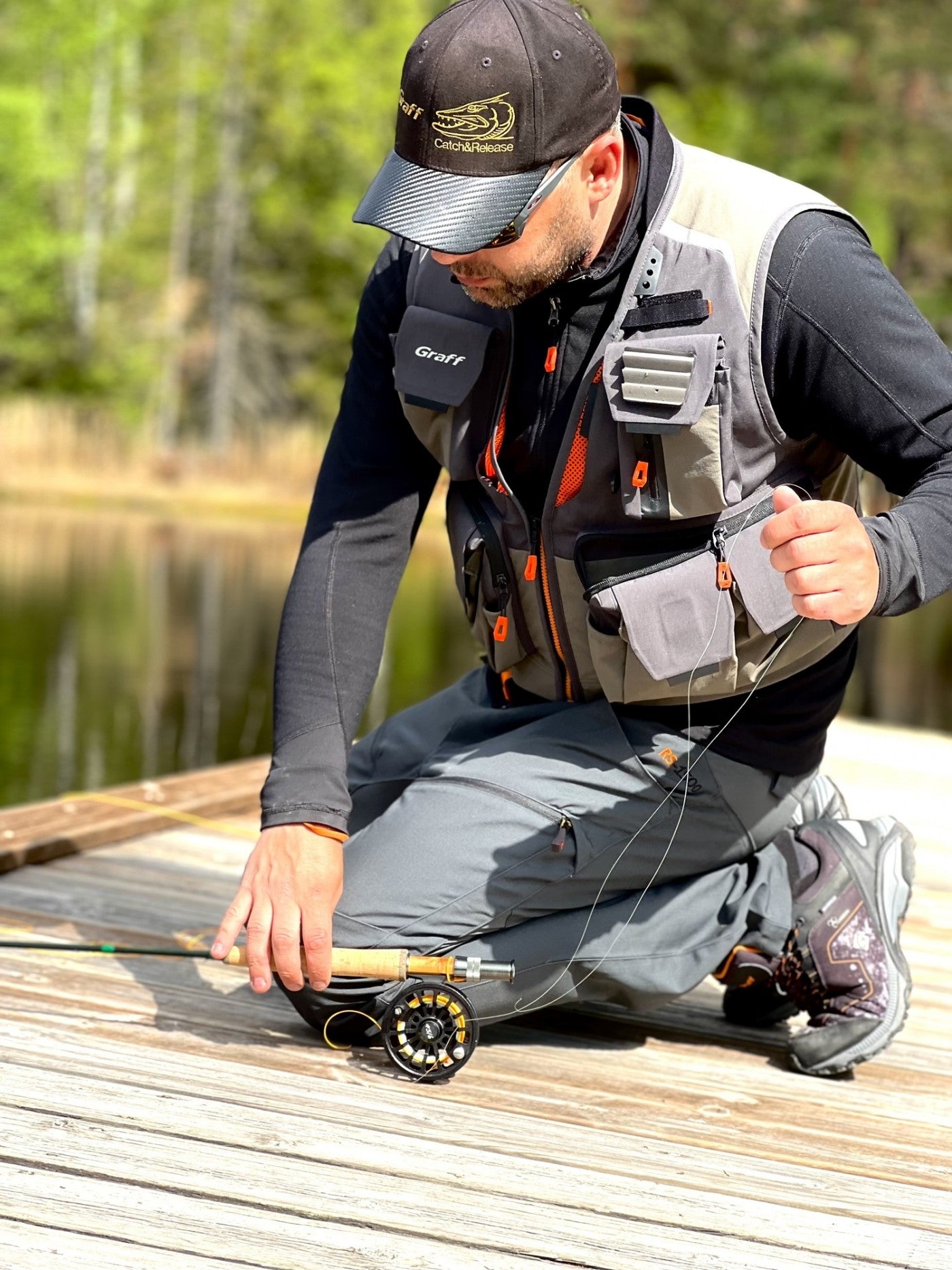 VESTA GRAFF FISHING VEST 329-B