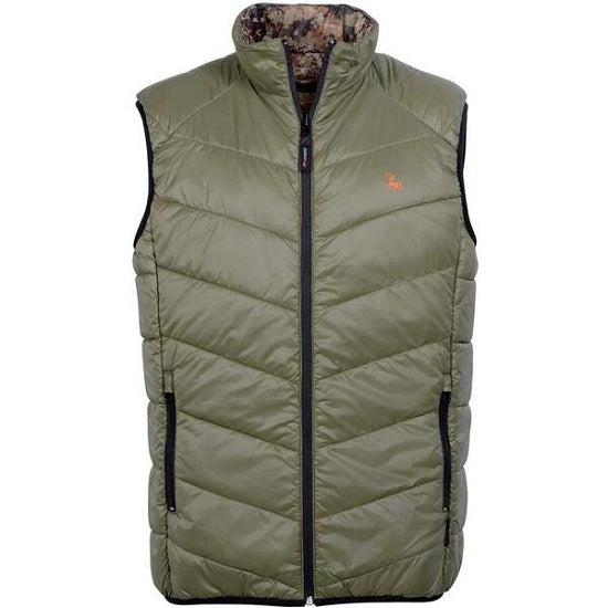 VESTA VERNEY-CARRON DOUDOUNE REVERSIBILA KAKI SNAKE