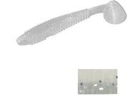 VIBER SHAD COLMIC 3" 7.6cm WHITE SILVER