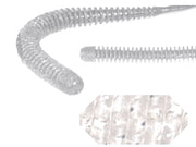 VIBER WORM COLMIC 5" 12.7cm SILVER CLEAR