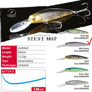 VOBLER COLMIC HERAKLES  STUNT 90SP 9.0cm 12.5 g Matt Sunny
