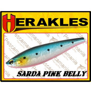 VOBLER COLMIC HERAKLES  WT-DOG FAT 75F 9cm 13.5gr SARDA PINK BELLY