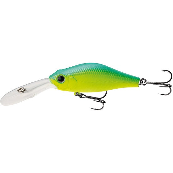 VOBLER DAIWA MEGA SCOUTER FLOATING, CHARTREUSE, 6.8CM, 14G