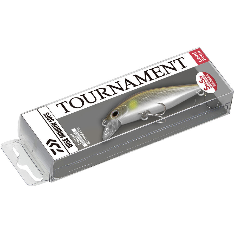 VOBLER  DAIWA TN WISE MINNOW 5,0CM/5,2G PEARL GHOST