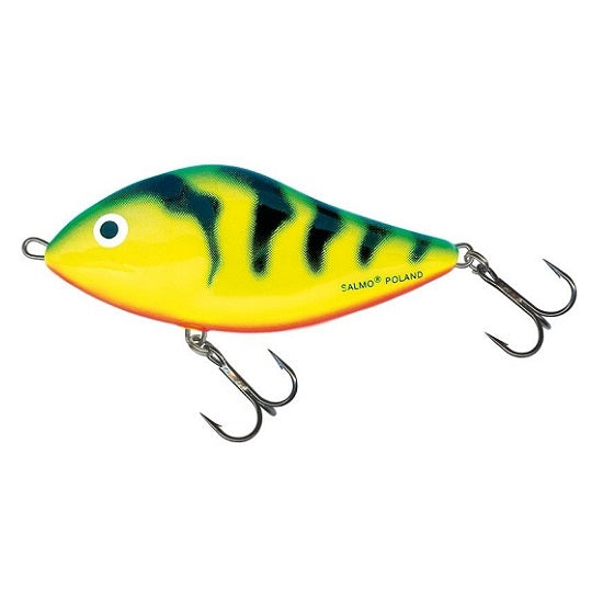 VOBLER SALMO SLIDER SINKING, GREEN TIGER, 12CM, 70G