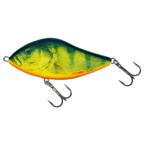VOBLER SALMO SLIDER SINKING, REAL HOT PERCH, 12CM, 70G