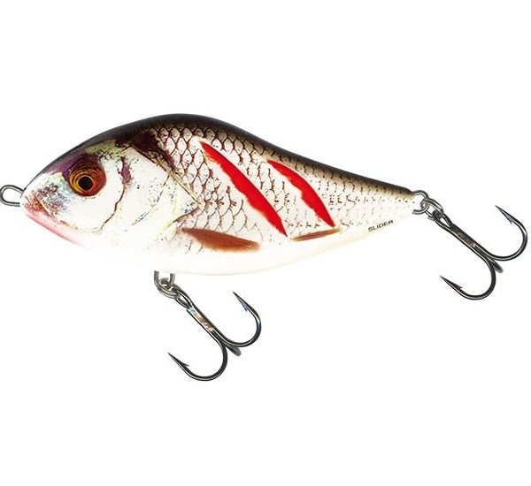VOBLER SALMO SLIDER SINKING WOUNDED REAL GREY SHINER 7CM 21G