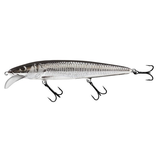 VOBLER SALMO WHACKY FLOATING, BLACK METALLIC BLEAK, 9CM, 5.5G