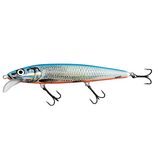 VOBLER SALMO WHACKY FLOATING, SILVER BLUE, 12CM, 14G