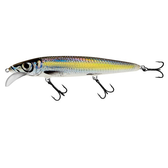VOBLER SALMO WHACKY FLOATING, SILVER CHARTREUSE SHAD, 12CM, 14G
