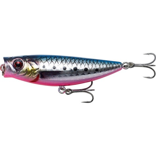 VOBLER SAVAGE 3D MINNOW POP WALKER 8CM/11G/F BELLY SARDINE PHP