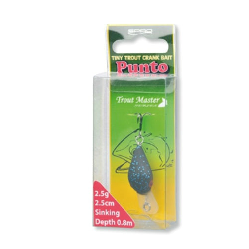 VOBLER SPRO PUNTO BLACK NEON 2.5CM