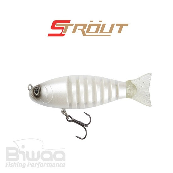 VOBLER SWIMBAIT BIWAA STROUT PEARL WHITE 16CM 52G