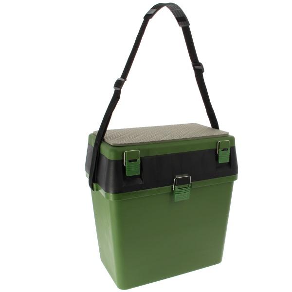 Valigeta NGT Session Seat Box Green 36x28x24cm
