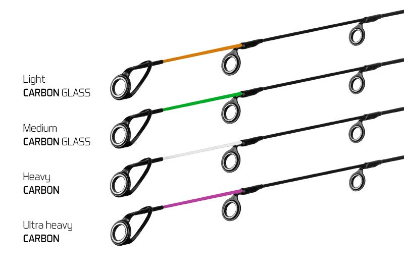 Varf Delphin Carbon Glass LIGHT River Trophy 360/400cm portocaliu