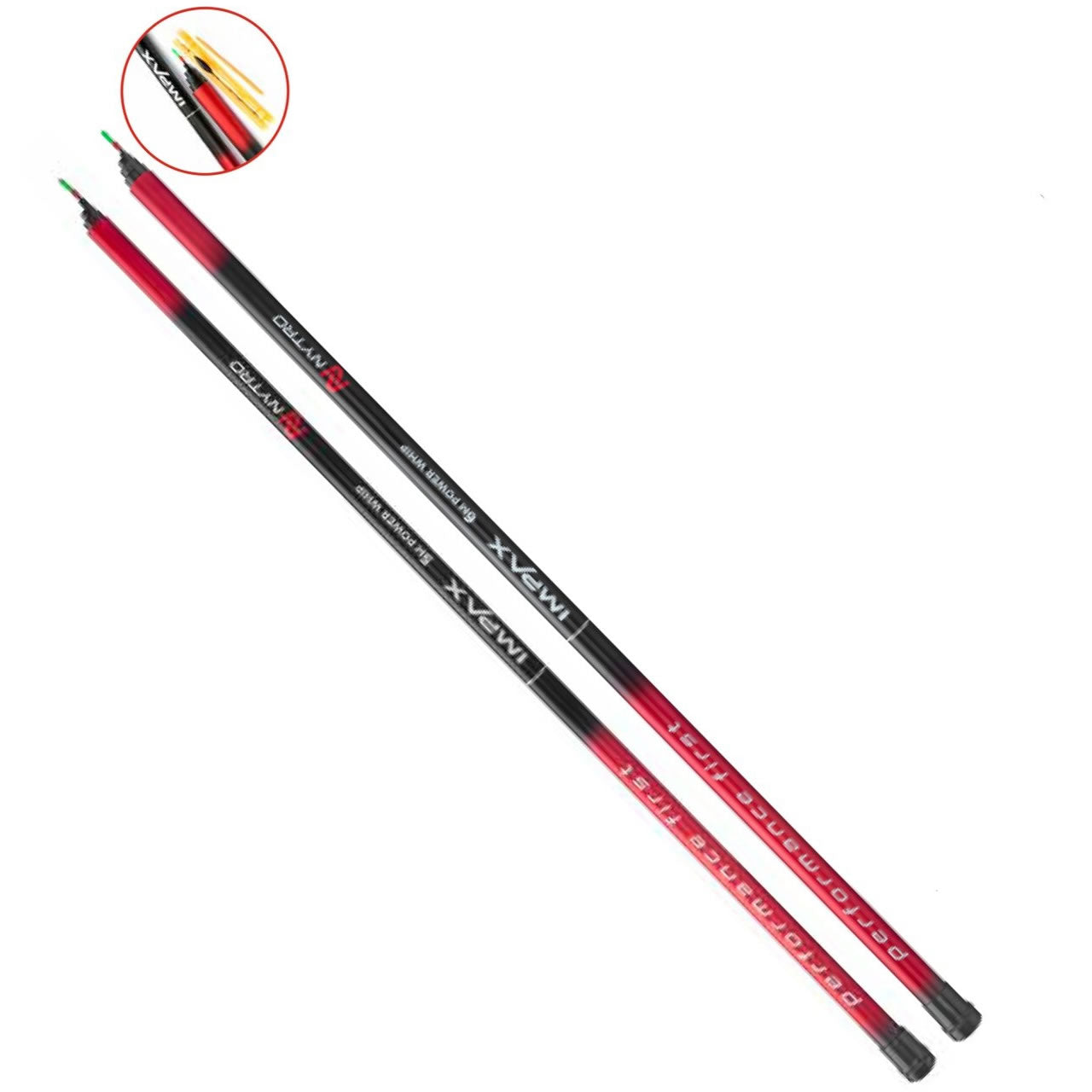 Varga NYTRO cu Linie Montata Impax Elasticated Whip 5.83m, 6seg