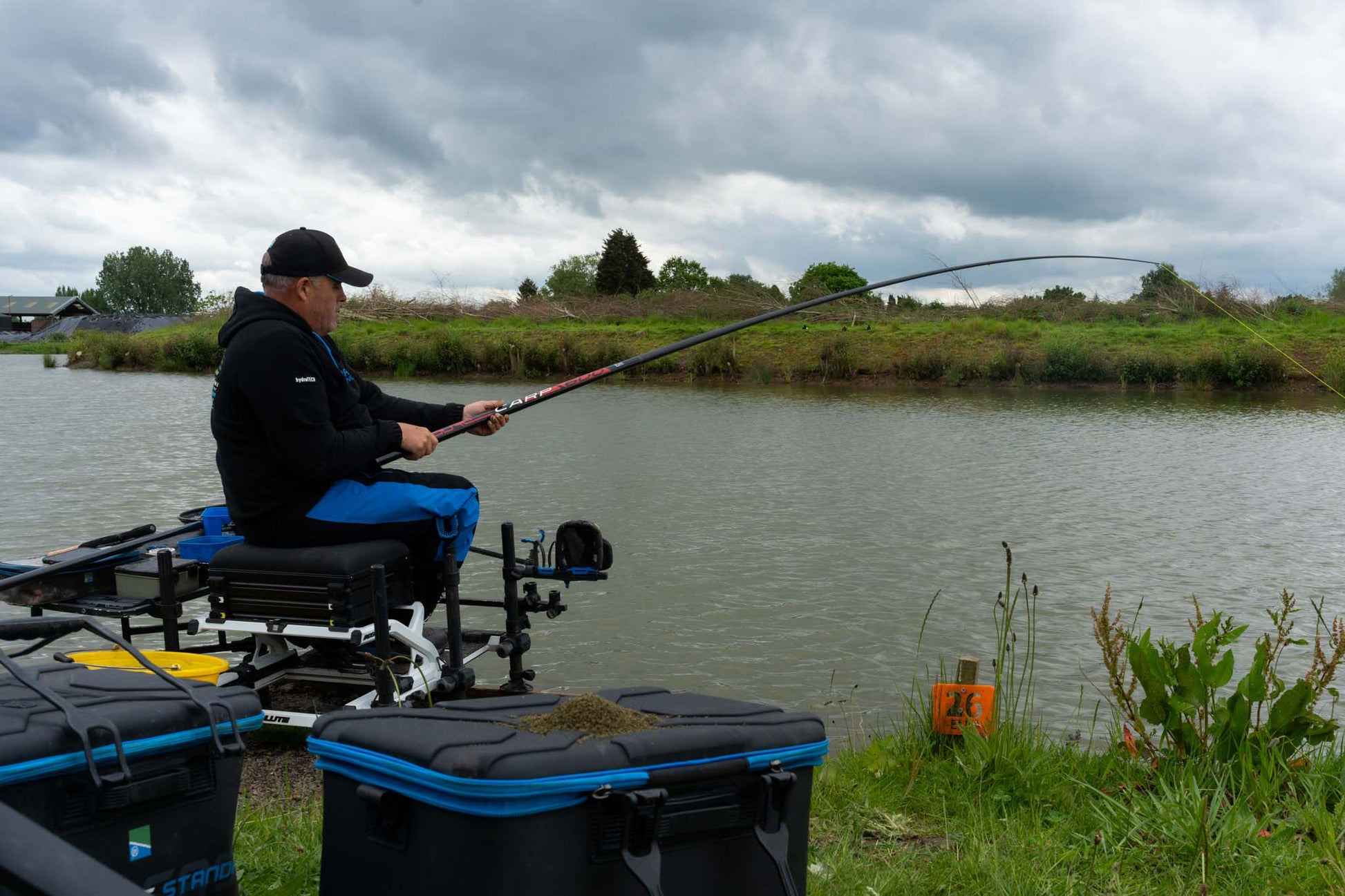 Varga PRESTON Dura Carp Pole 6m, 6seg
