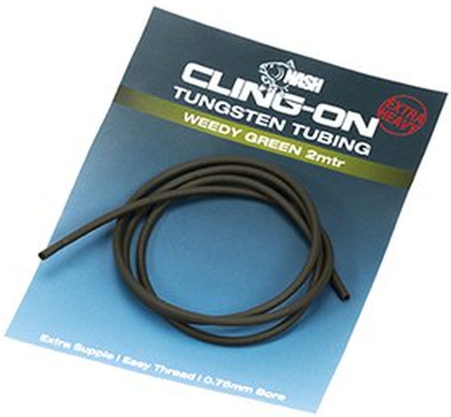Varnis NASH Cling On Tungsten Tubing, 2m, Weed Green