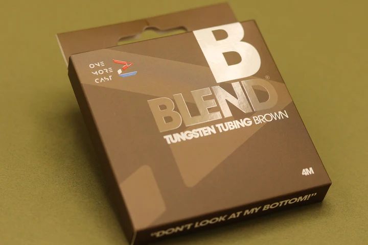 Varnis Tub Anti-Tangle ONE MORE CAST Tackle Blend Tungsten Tubing Brown, 4m