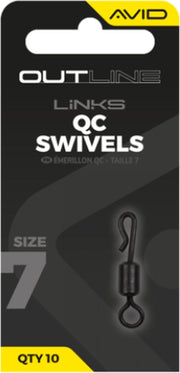 Vartej AVID Outline Swivel, Size 7, 20buc/pac