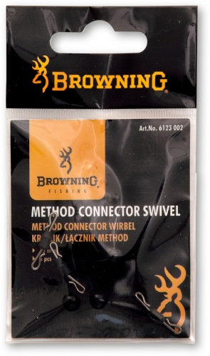 Vartej Browning 15mm Method Connector Swivel