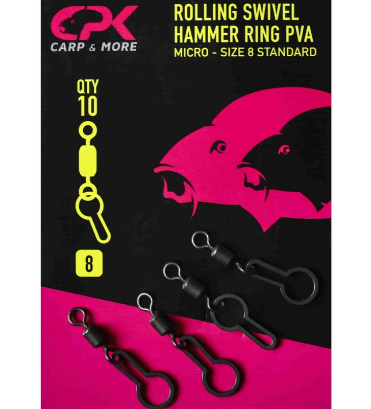 Vartej CPK Rolling Swivel Hammer Ring PVA Nr8 10buc/plic