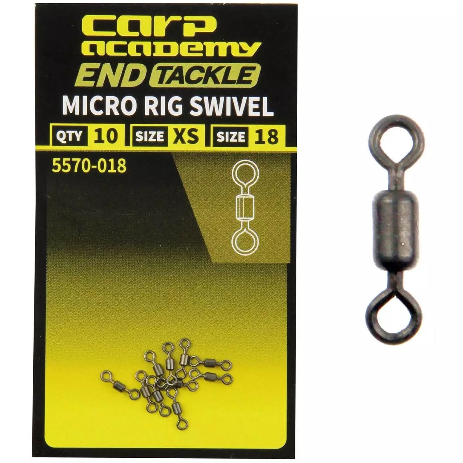 Vartej Carp Academy Micro Hook Swivel Marime / 10buc/plic