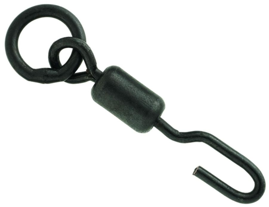 Vartej Carp Spirit Cu Anou Si Agrafa Rapida Spinner Ring Swivel Ronnie, 10buc/plic