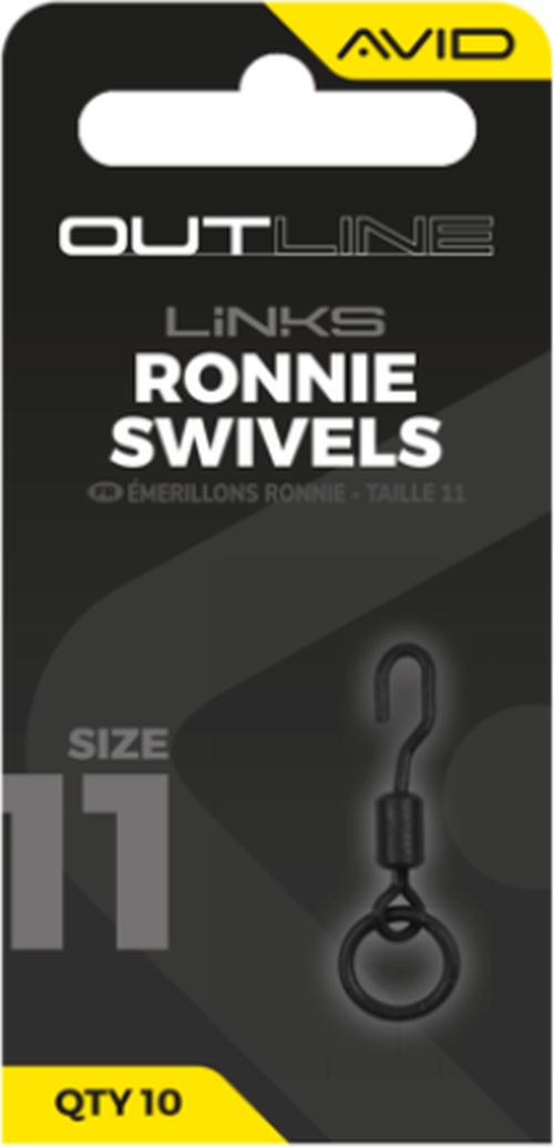Vartej Cu Anou AVID Outline Ronnie Swivels, Size 11, 10buc/pac