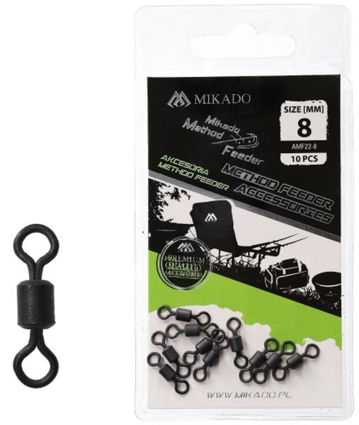 Vartej Mikado Method Feeder Swivel, Nr.8, 10buc/plic
