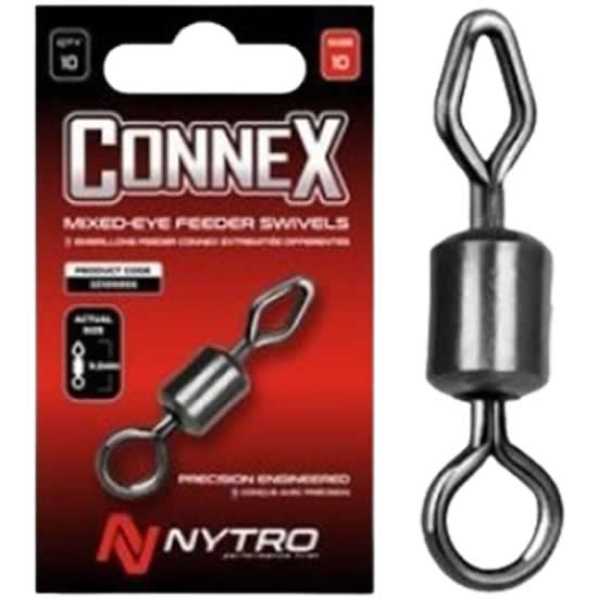 Vartej NYTRO Mixed Eye Feeder Swivel 10buc/pac