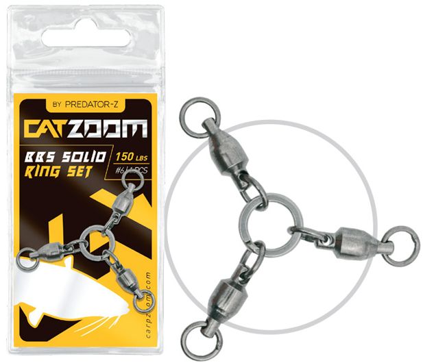 Vartej Predator-Z Catzoom BBS Solid Ring Set, 150lbs, Nr.6, 1buc/plic