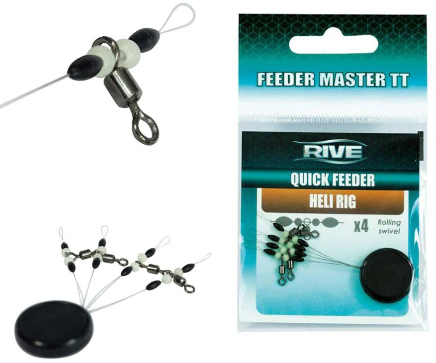 Vartej RIVE Stoper Quick Heli Rig, 4buc/pac