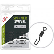 Vartej Rapid CARP ZOOM Quick Change Spinner Swivels, Nr.7, 10buc/pac