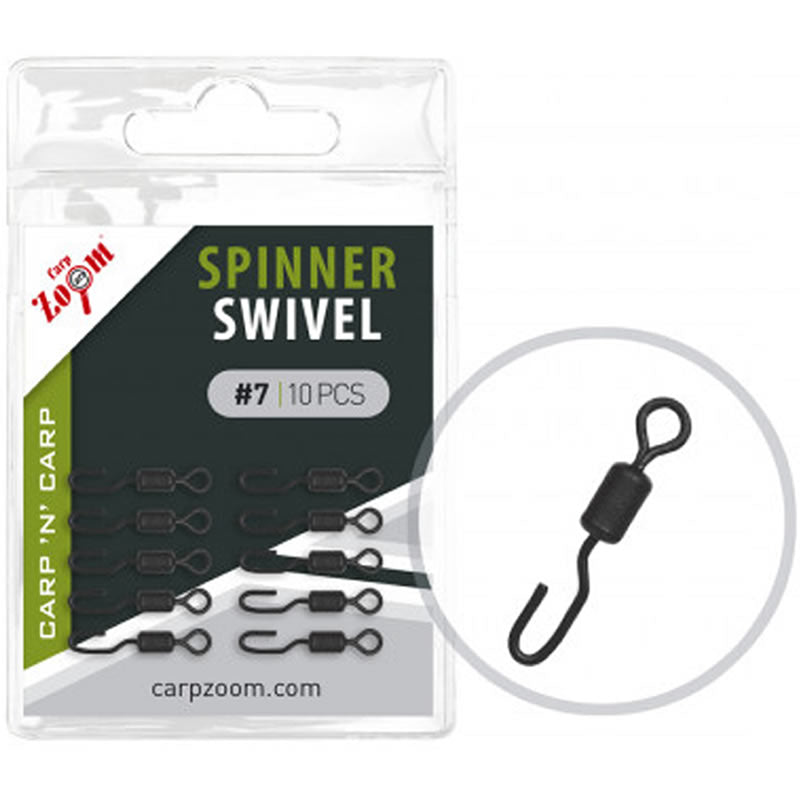 Vartej Rapid CARP ZOOM Quick Change Spinner Swivels, Nr.7, 10buc/pac