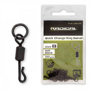 Vartej Rapid cu Anou Radical Quick Change Ring Swivel Nr.8, 10buc/pac