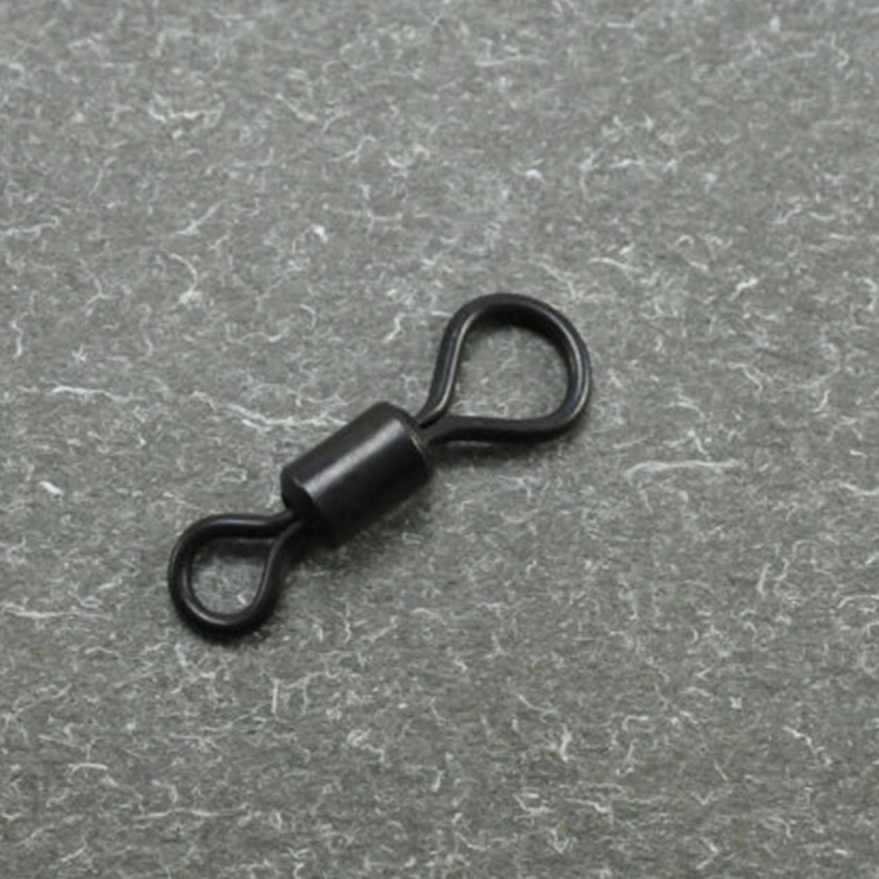 Vartej Rolling Orange Swivels Big Eye Negru Mat Ochet Mare, No.7, 10buc/pac