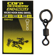 Vartej cu Anou Carp Academy Micro Hook Ring Swivel Marime 10buc/pac