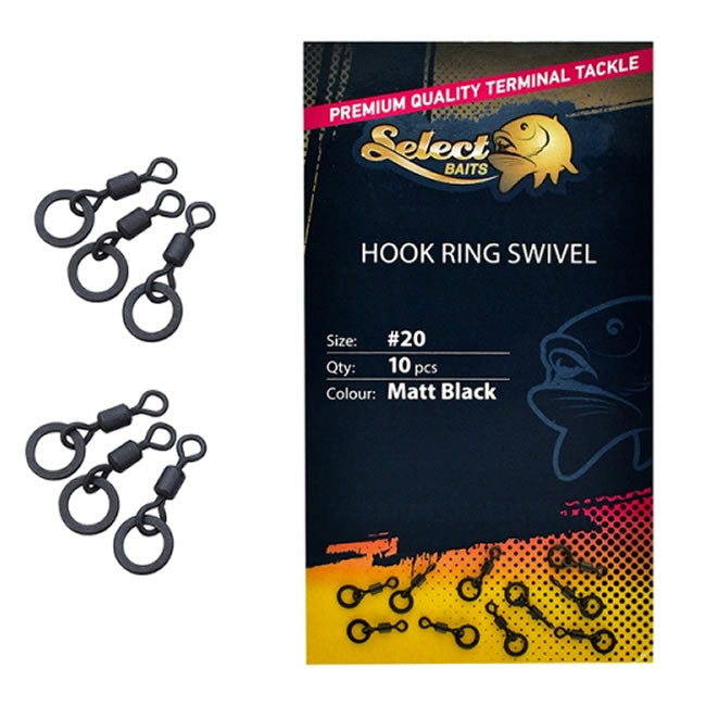 Vartejuri Select Baits Hook Ring Swivel, nr.20, 10buc/plic