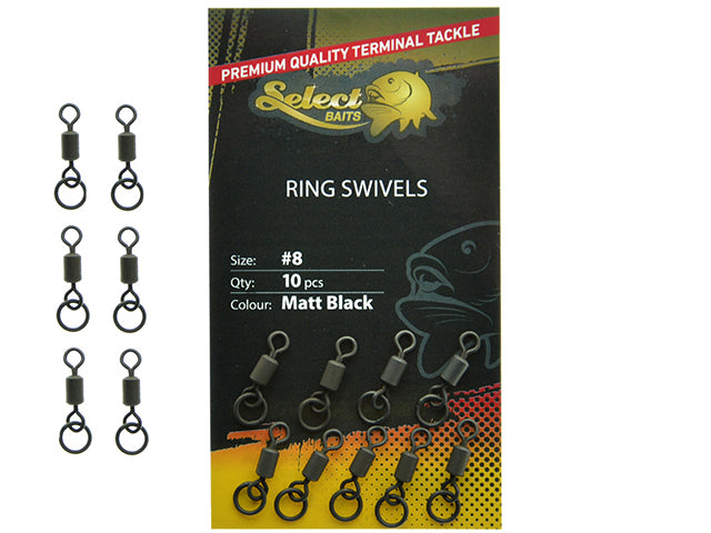 Vartejuri Select Baits Ring Swivels nr.8