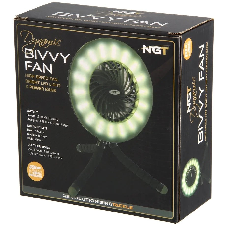 Ventilator Lanterna NGT Dynamic Fan Light Usb, 17x17x6cm
