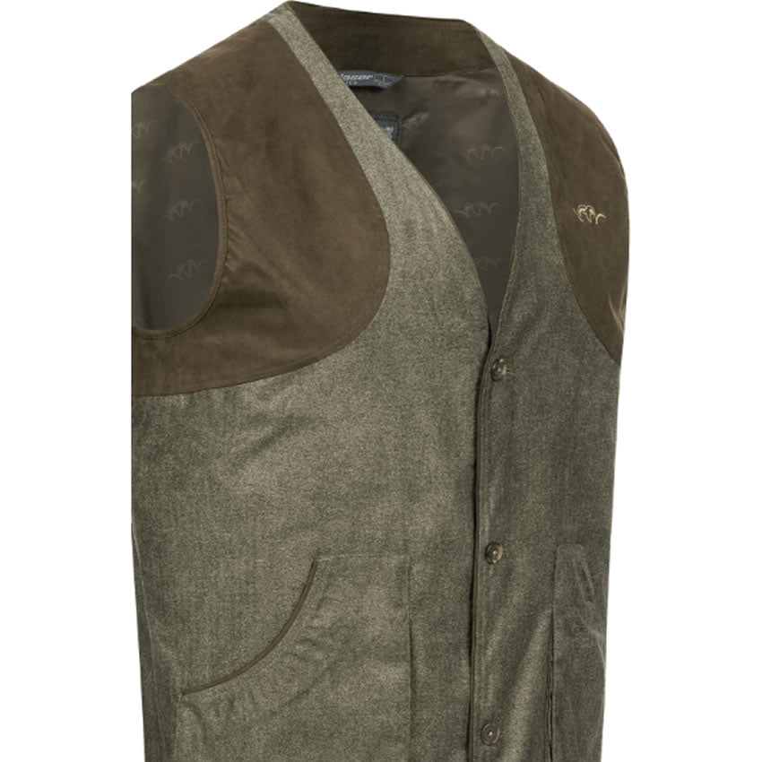 Vesta Blaser Vintage Wing Olive Melange Blk