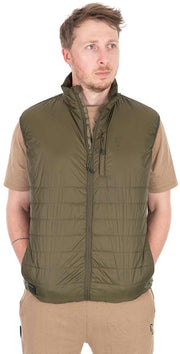 Vesta FOX Olive Quilted 100 Gilet, Kaki
